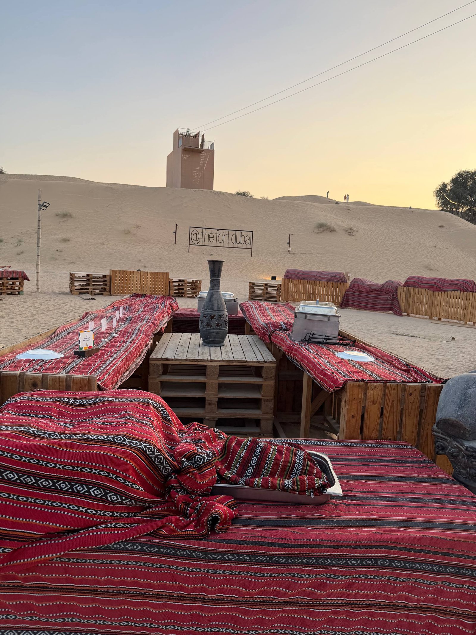 Arabic majlis at night