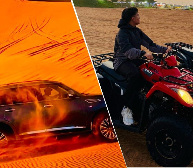 Premium Package + Quad Bike in Dubai desert