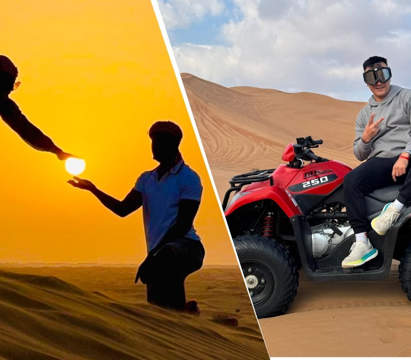 VIP Package + Quad Bike in Dubai desert
