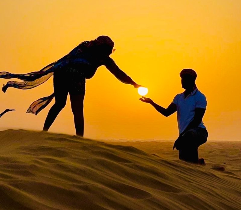 Sunrise Desert Safari — Short Tour (Private 4x4)