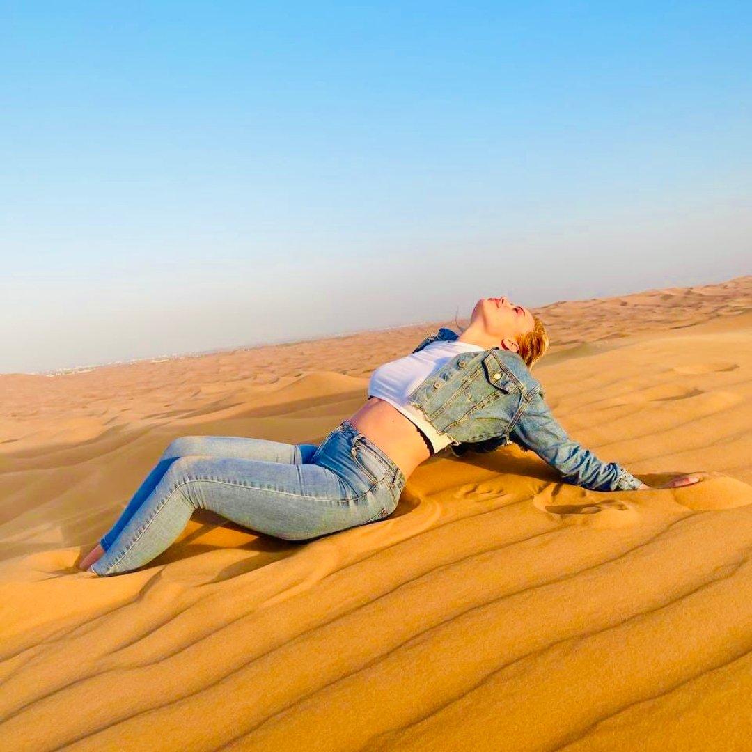 Dubai desert safari moment 10