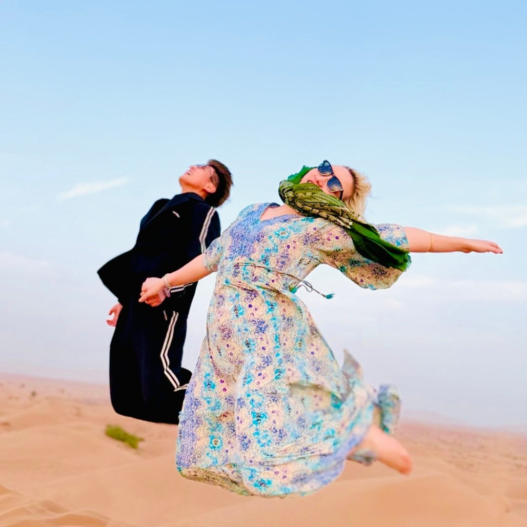 Dubai desert safari moment 3