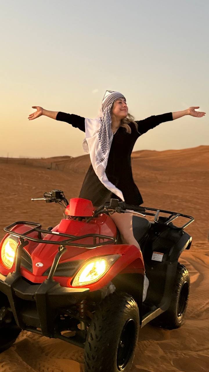 Dubai desert safari moment 6